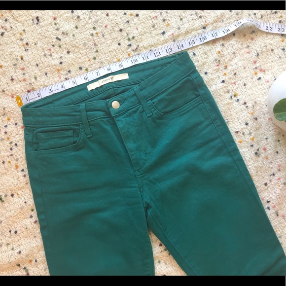 Joe’s Jeans Teal Green The Skinny 26 - Picture 7 of 16